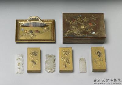 图片[3]-Lacquer set container with plum decor, Japan, 18th century-China Archive